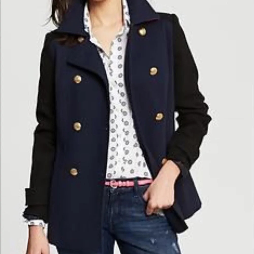 Banana Republic black and Blue blazer